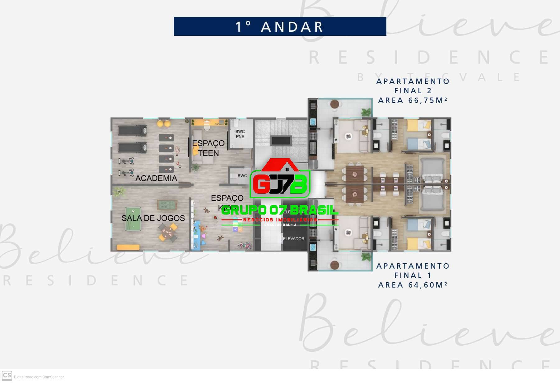 Apartamento à venda com 2 quartos, 64m² - Foto 14