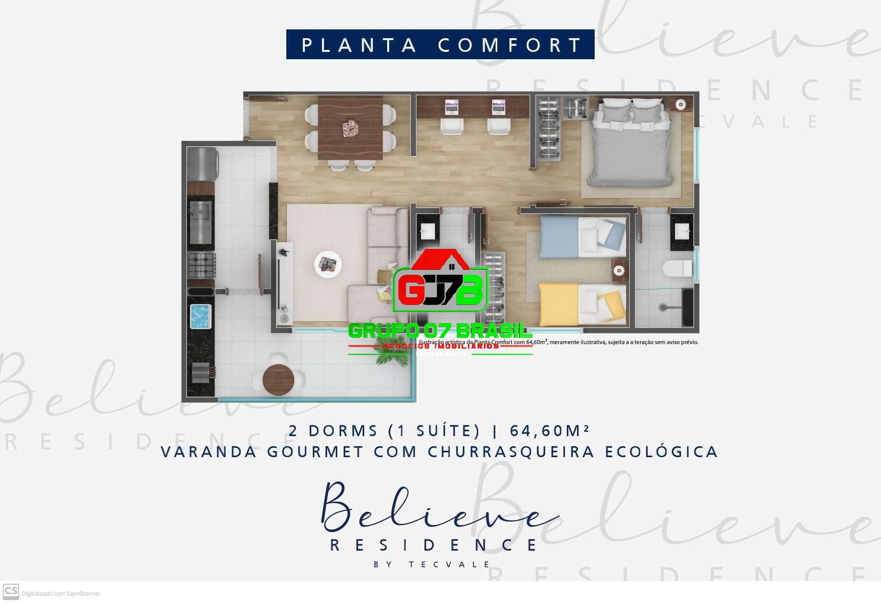 Apartamento à venda com 2 quartos, 64m² - Foto 37