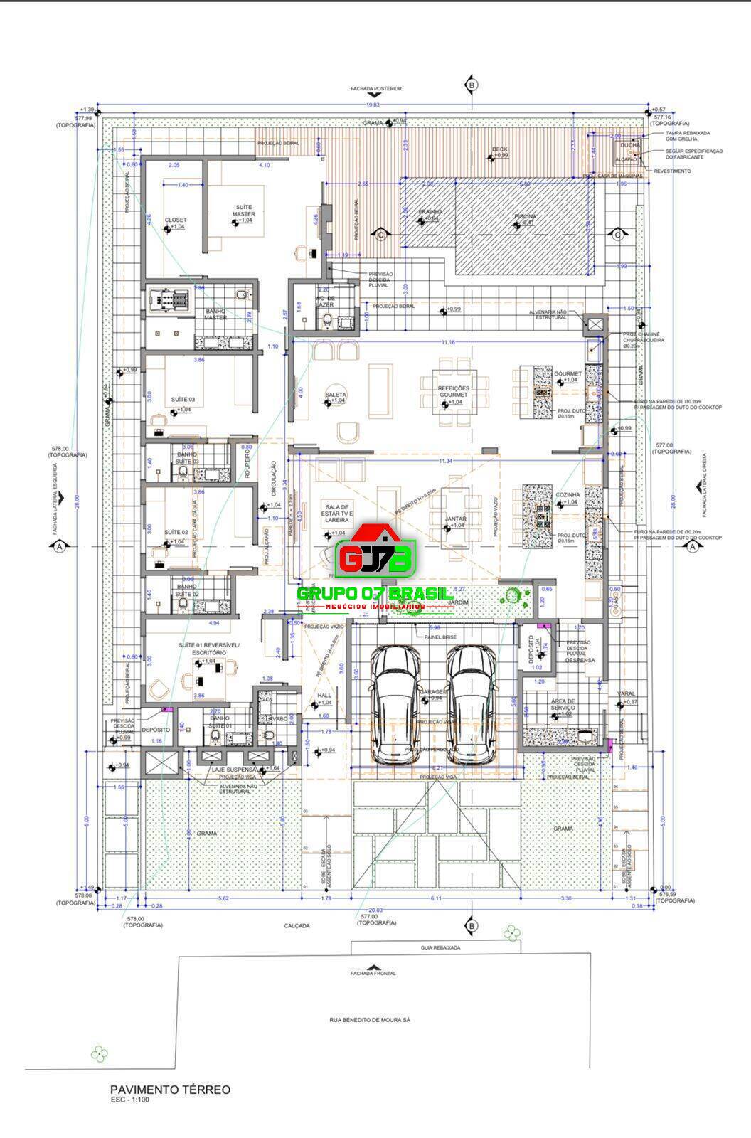 Casa de Condomínio à venda com 3 quartos, 560m² - Foto 8