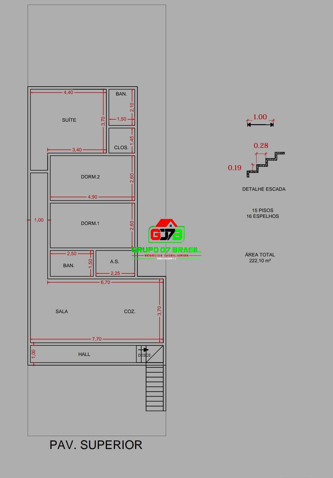 Casa à venda com 3 quartos, 80m² - Foto 2