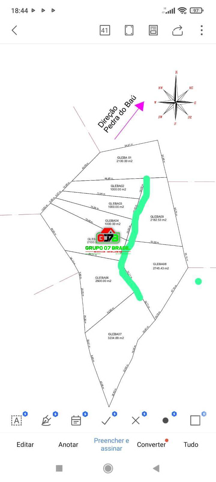 Terreno à venda, 1000m² - Foto 11