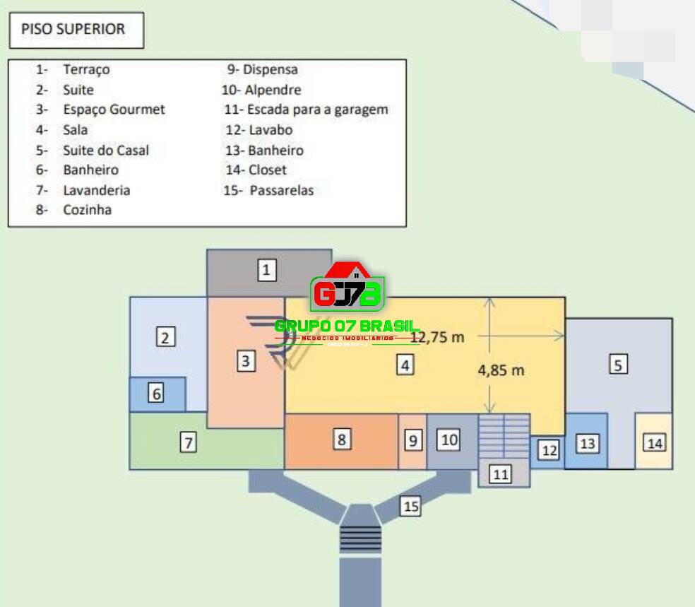 Casa de Condomínio à venda com 4 quartos, 508m² - Foto 2