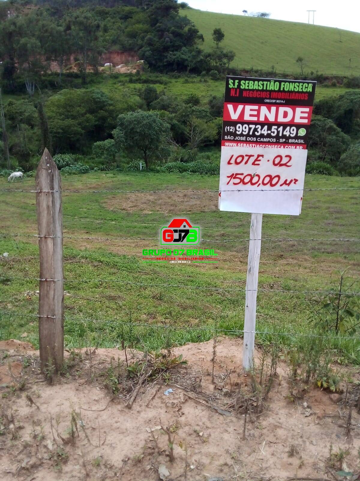 Terreno à venda, 1500m² - Foto 1